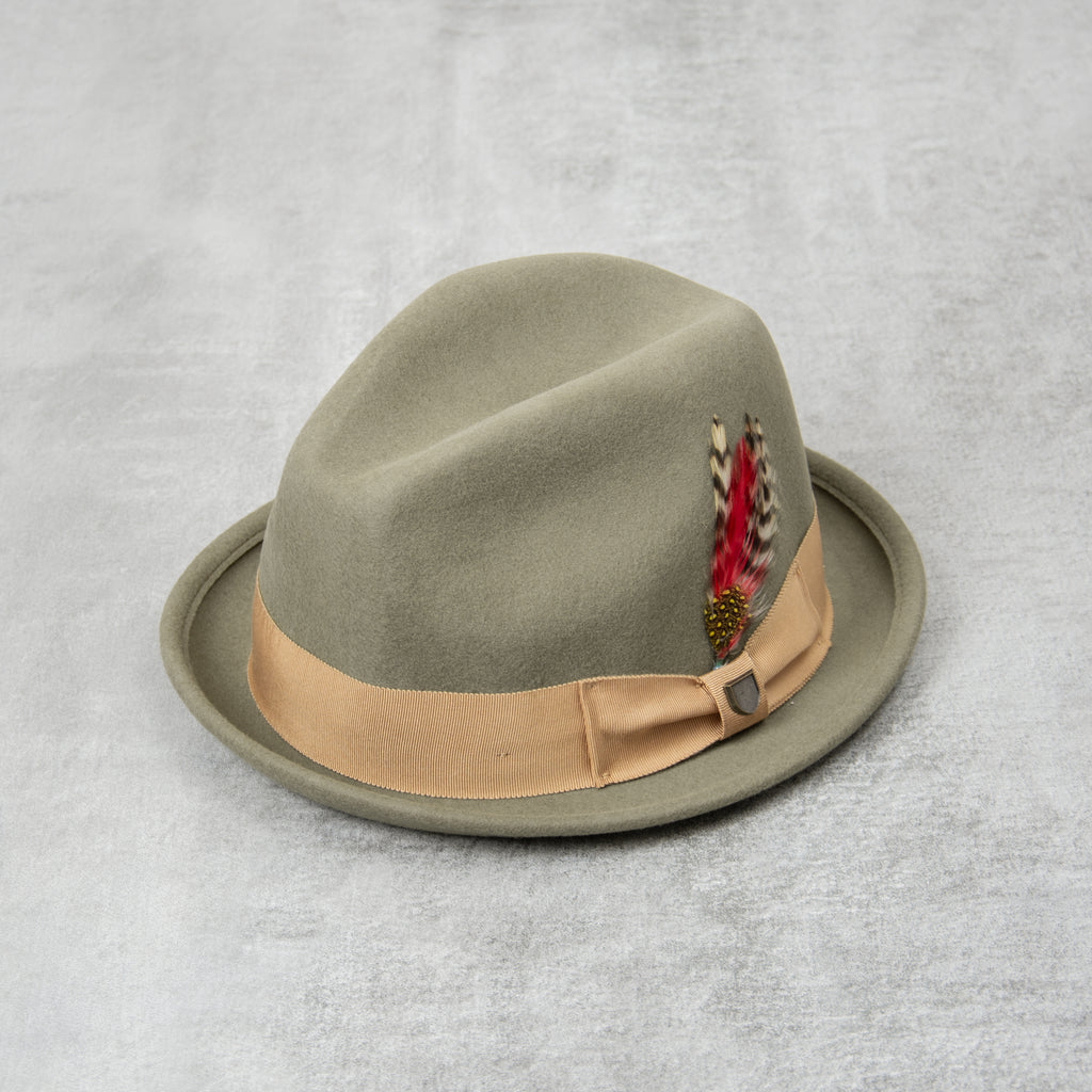 Brixton Gain Fedora - Olive Surplus / Sand 2