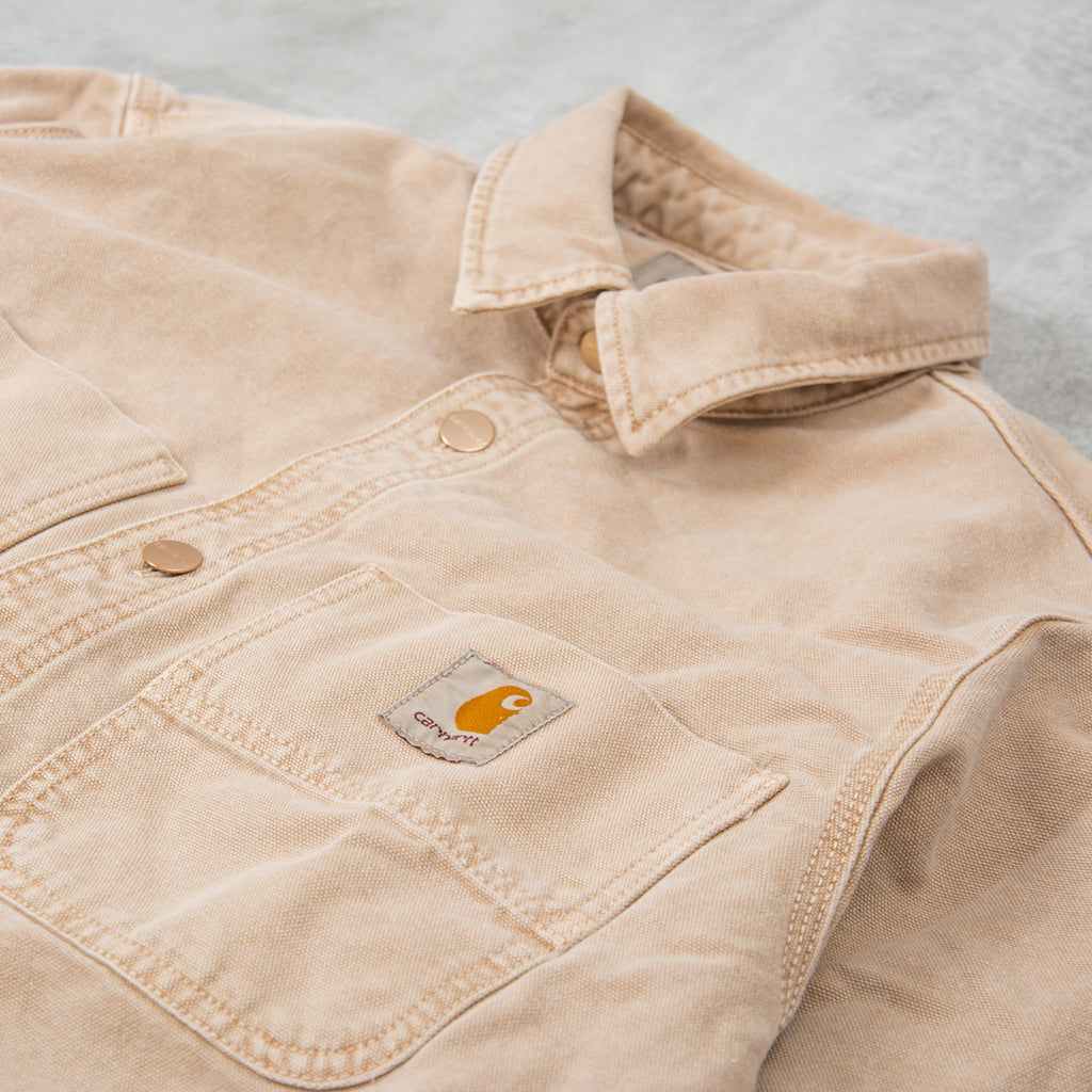Carhartt WIP Glenn Shirt Jacket - Dusty H Brown Faded 3