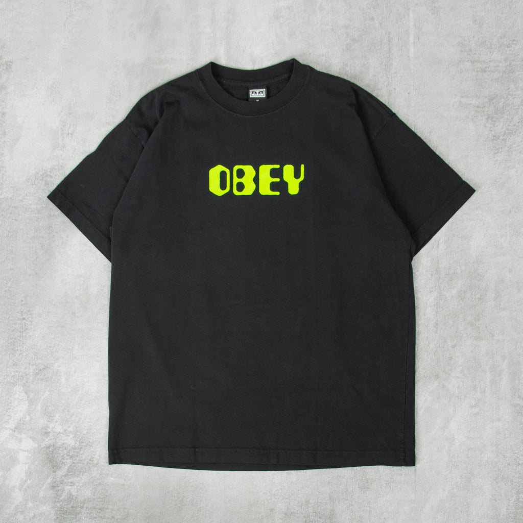 Obey Grafx Tee - Off Black 1