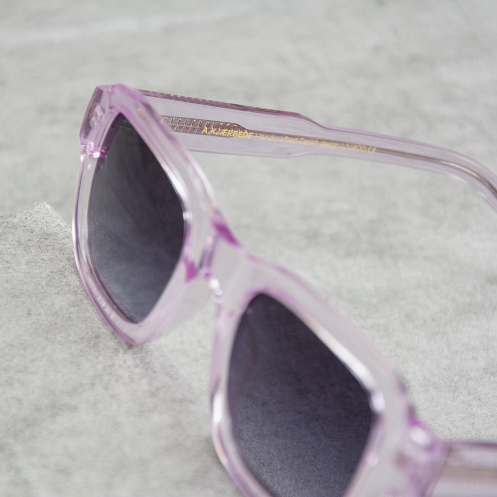 Buy A Kjaerbede Halo Sunglasses Lavender Transparent Union Clothing Union Clothing