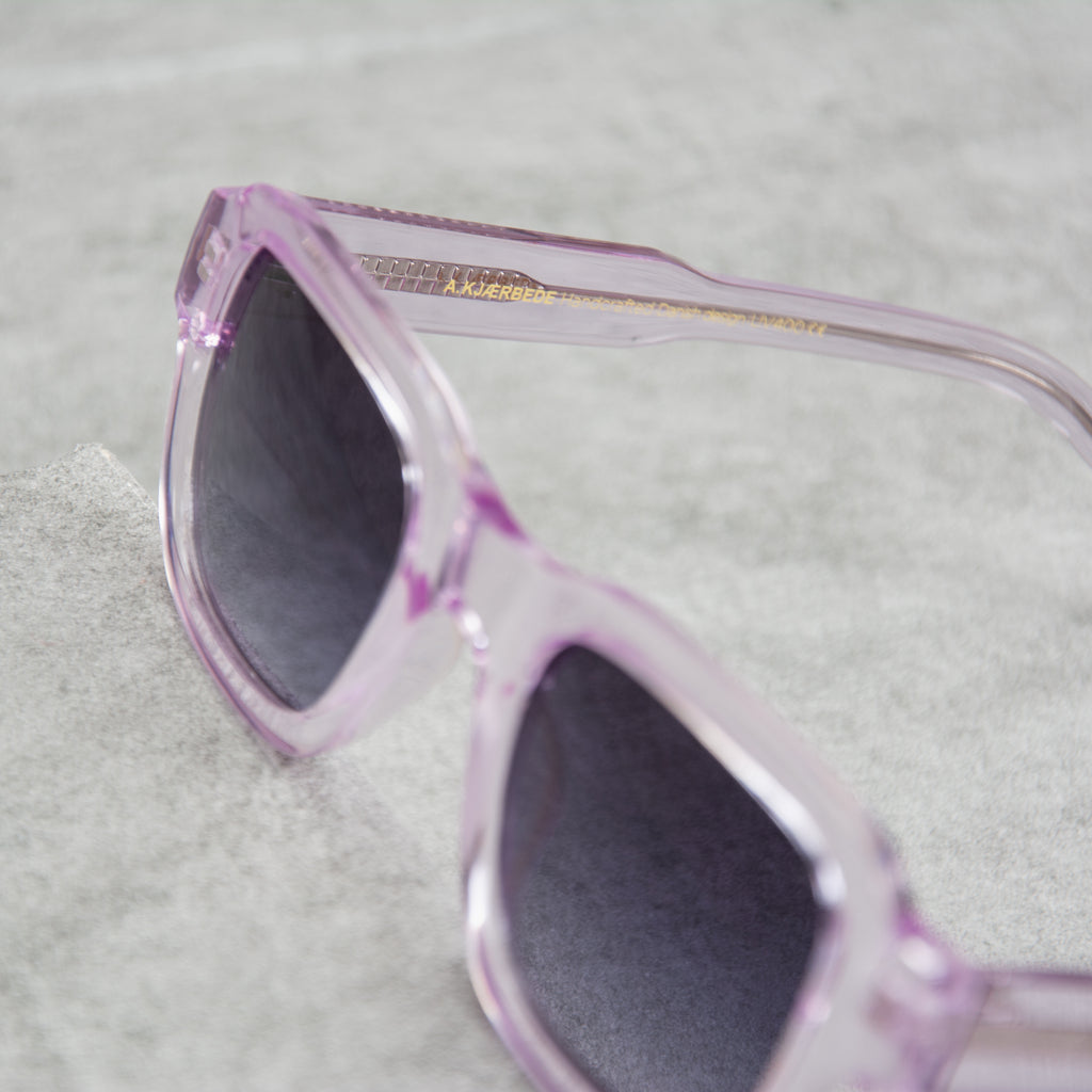 A Kjaerbede Halo KL2208 Sunglasses - Lavender Transparent 3