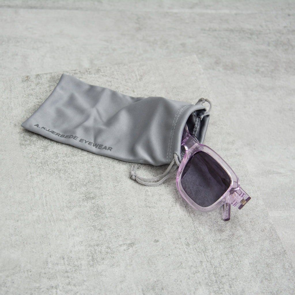 A Kjaerbede Halo KL2208 Sunglasses - Lavender Transparent 2