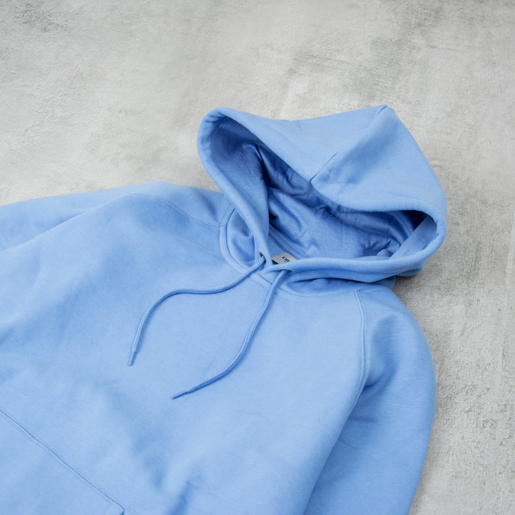 Carhartt WIP Hooded Chase Sweatshirt - Piscine / Gold 2