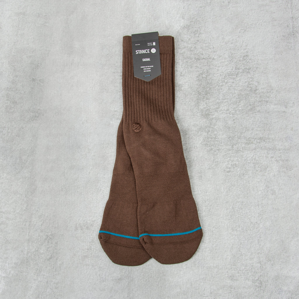 Stance Icon Sock - Brown 1