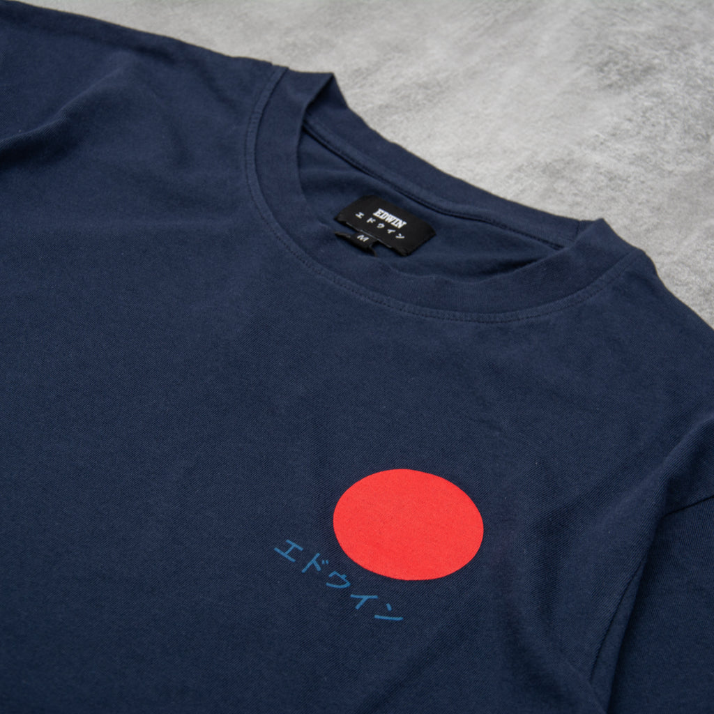 Edwin Japanese Sun S/S Tee - Navy Blazer 2