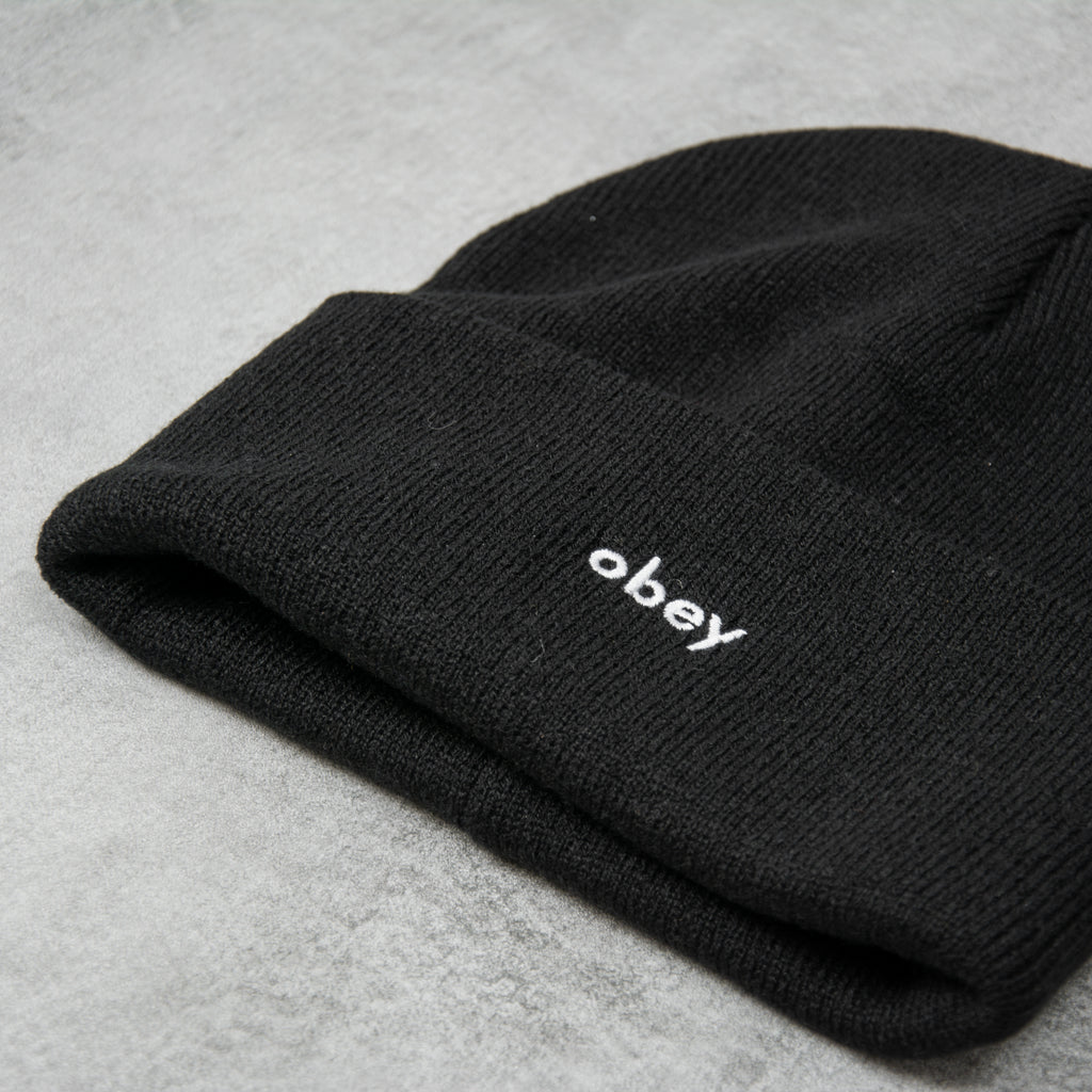 Obey Karma Beanie - Black 2