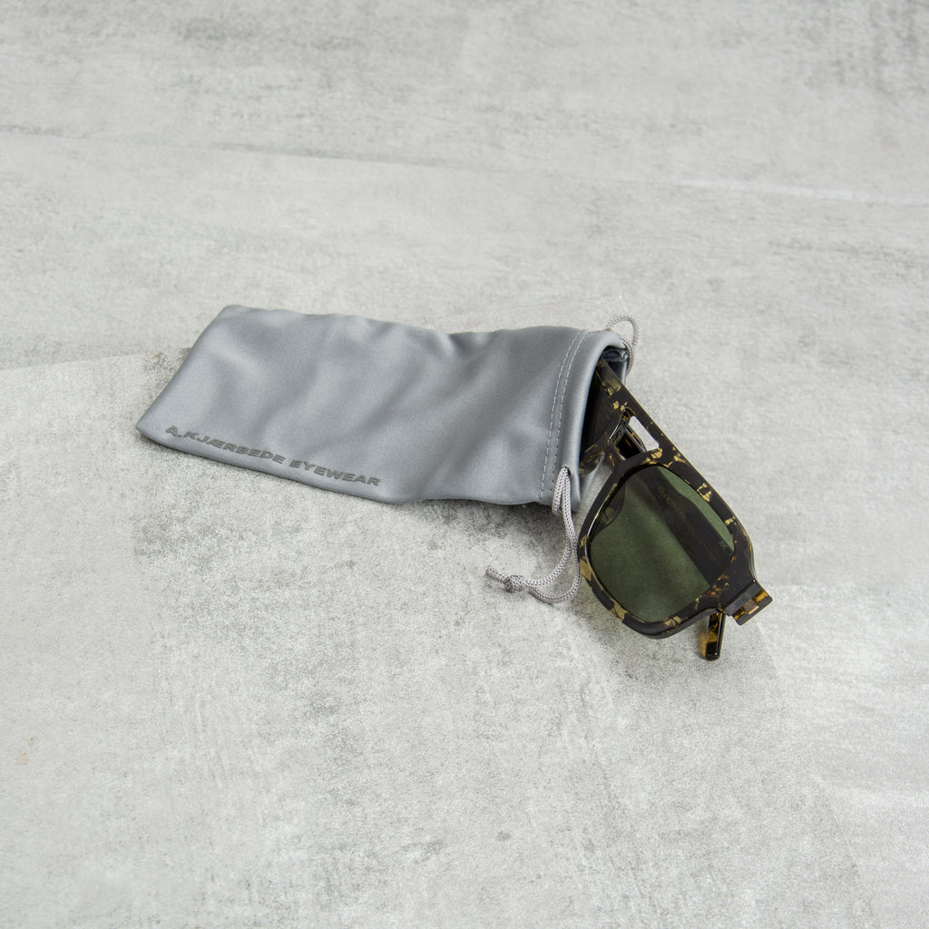 A Kjaerbede Kaya KL2316-007 Sunglasses - Black / Yellow 2