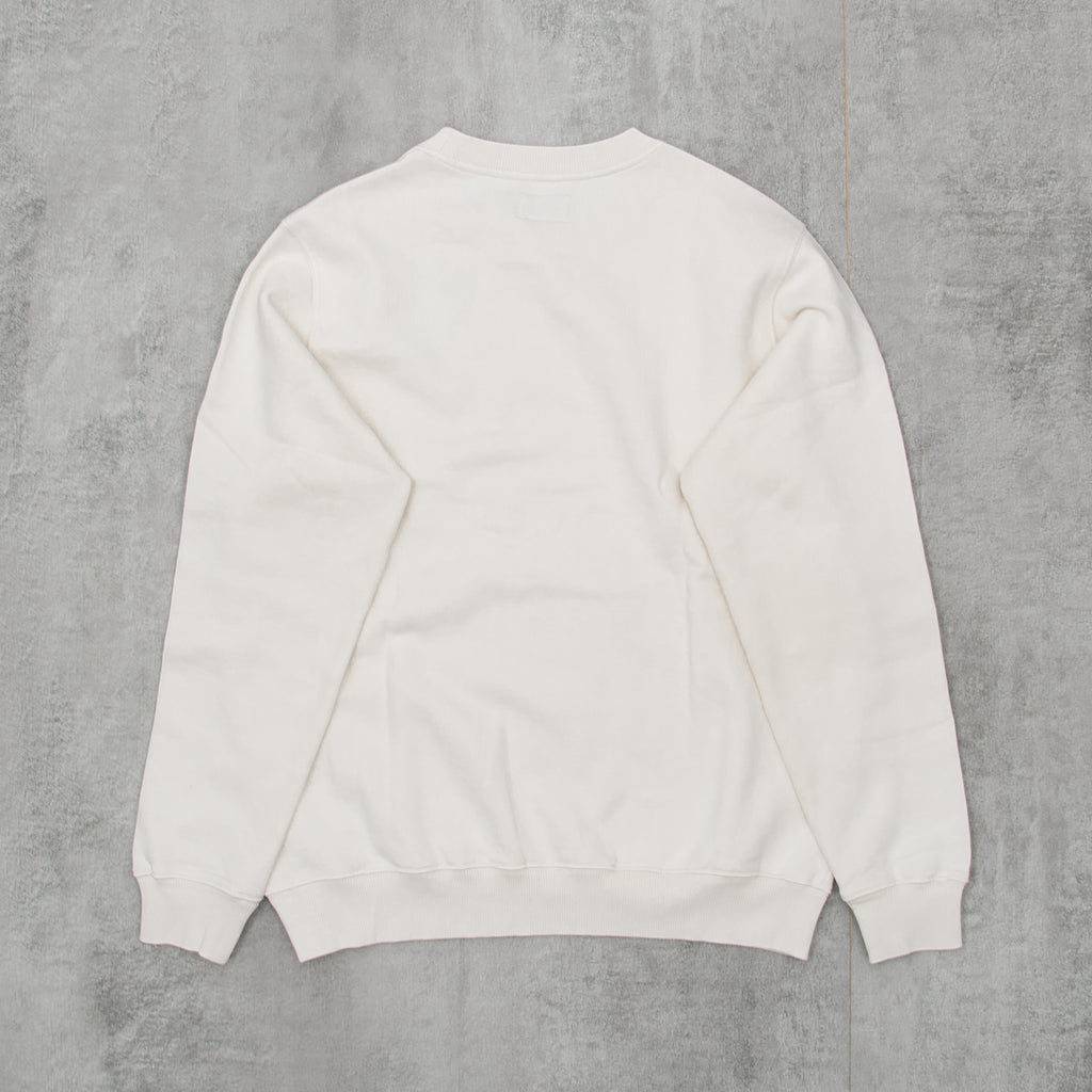 Nudie Lasse Nudie Jeans Co Sweatshirt - Chalk White 3