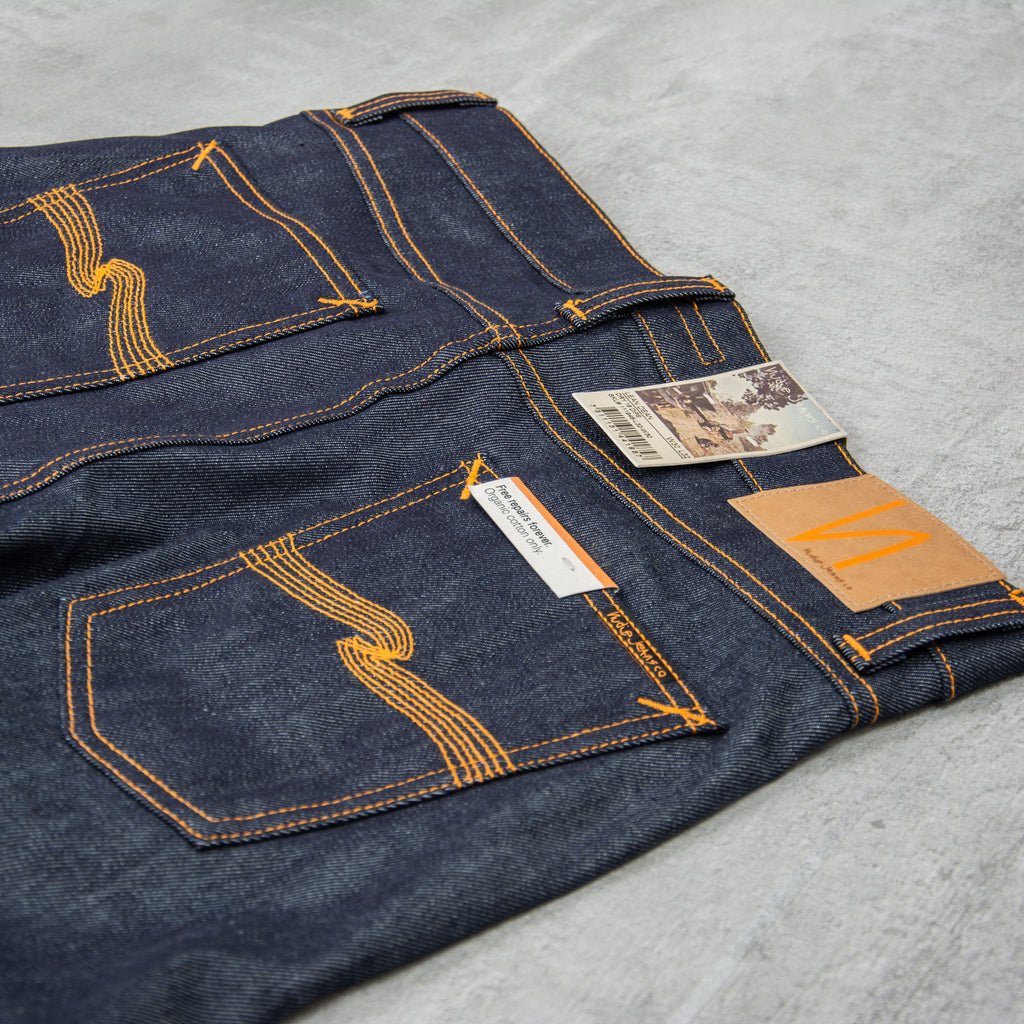 Nudie Lean Dean Dry 16 Dips Jean - Indigo Blue 5