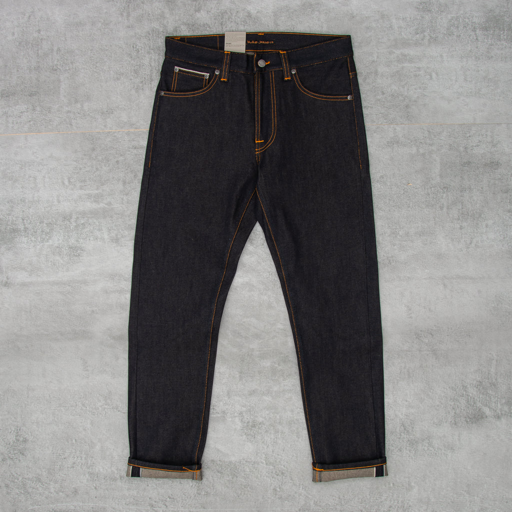 Buy the Nudie Lean Dean Dry True Selvage Indigo @Union Clothing
