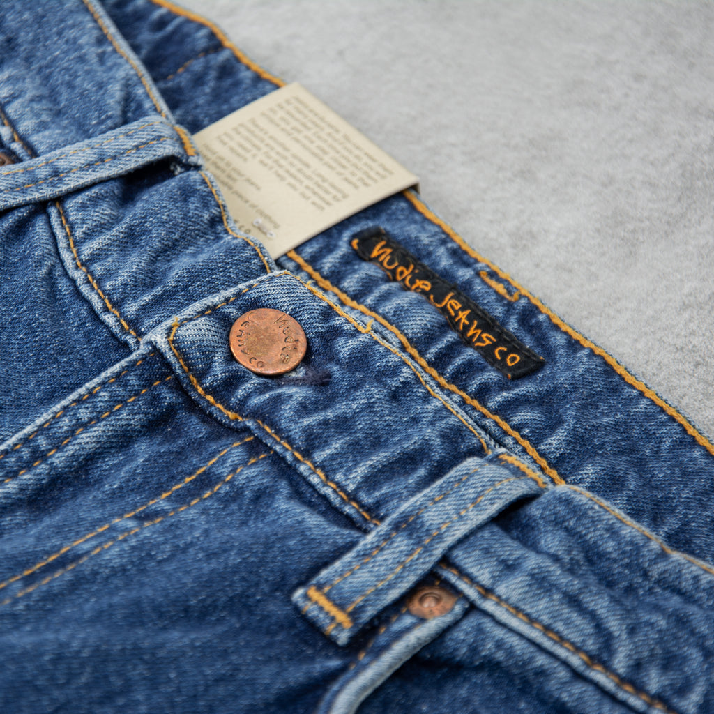 Nudie Lean Dean Jean - Plain Stone 4