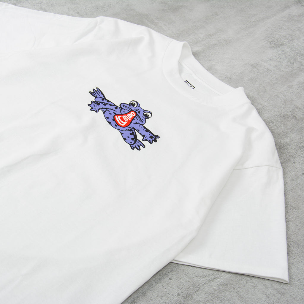 Obey Leap Frog Tee - White 2