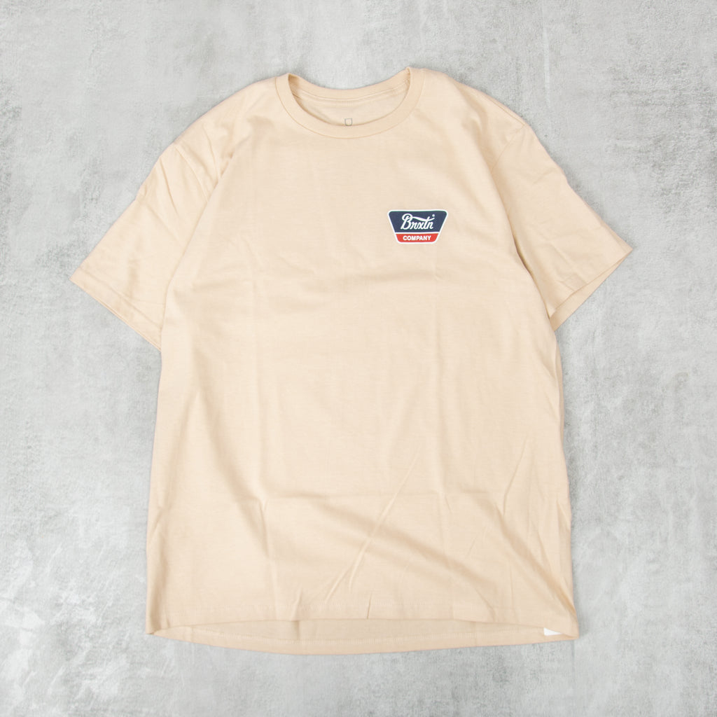 Brixton Linwood S/S Tee - Cream 1