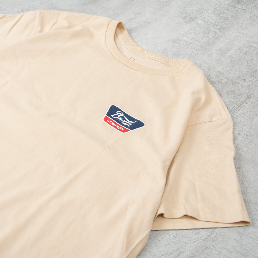 Brixton Linwood S/S Tee - Cream 3