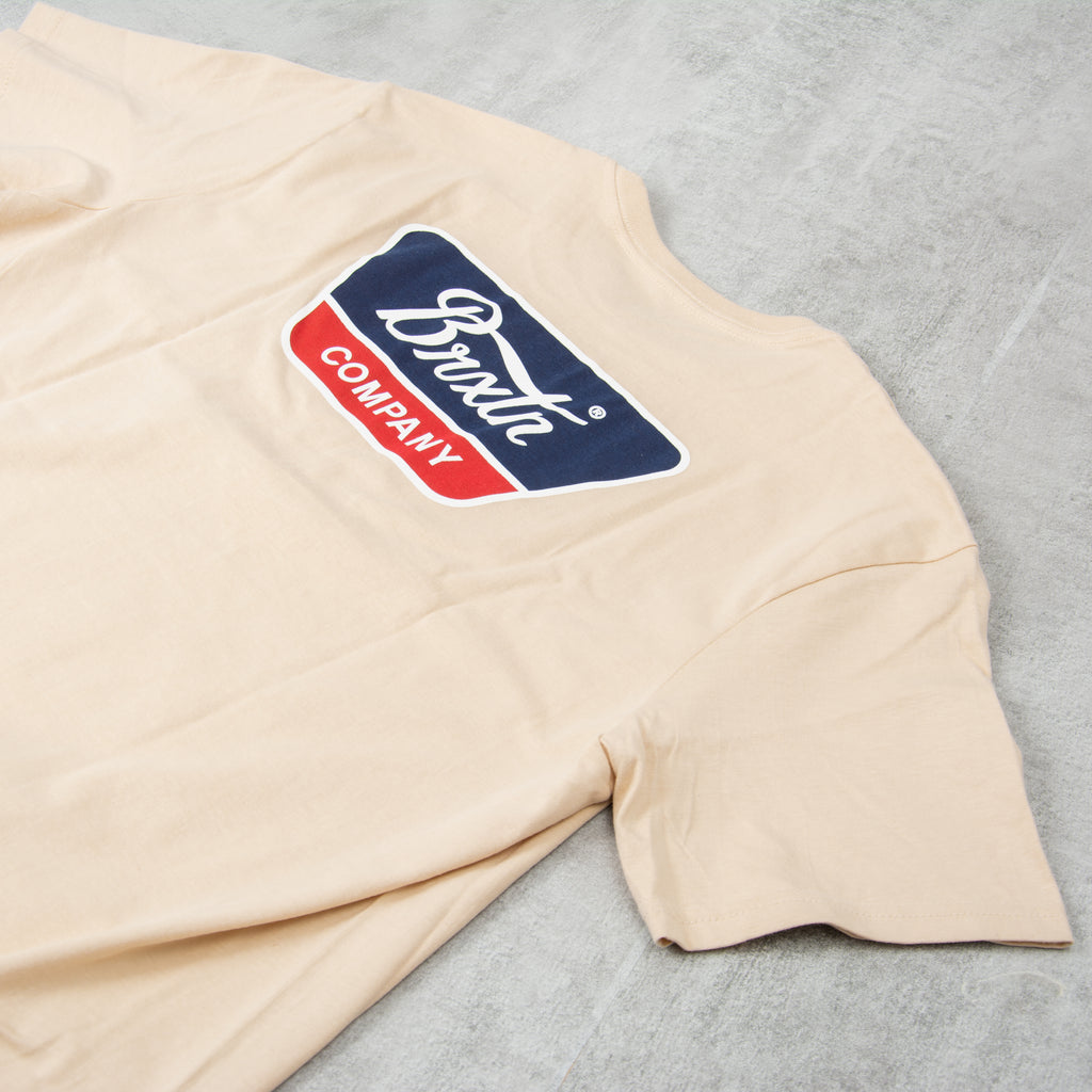 Brixton Linwood S/S Tee - Cream 2