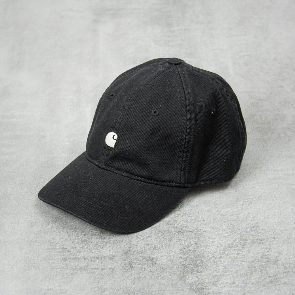 Carhartt WIP Madison Logo Cap - Black / Wax 1