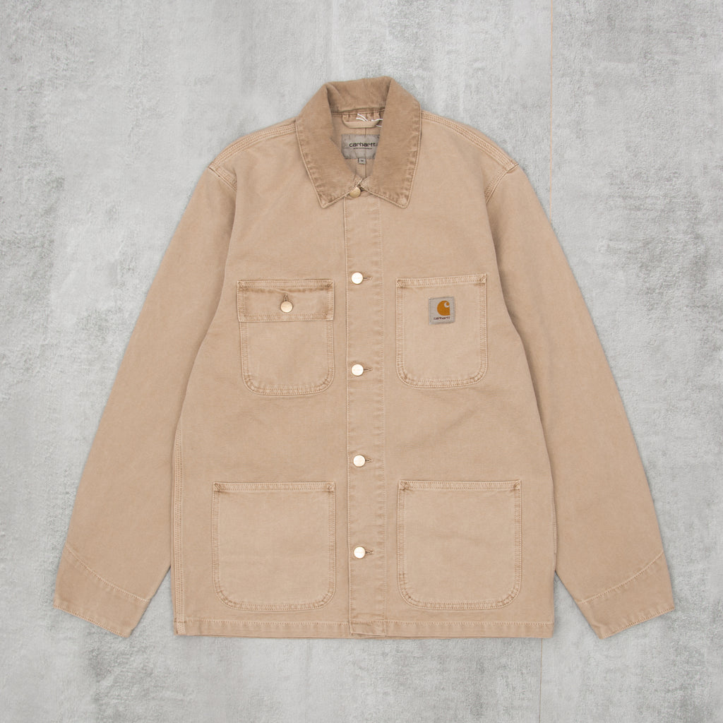 Carhartt WIP Michigan Faded Coat - Dusty H Brown 1