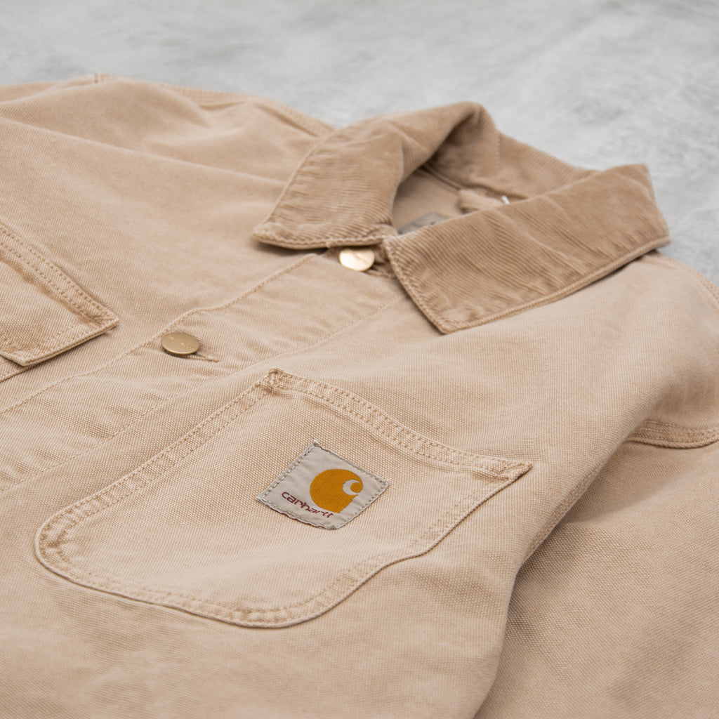 Carhartt WIP Michigan Faded Coat - Dusty H Brown 4