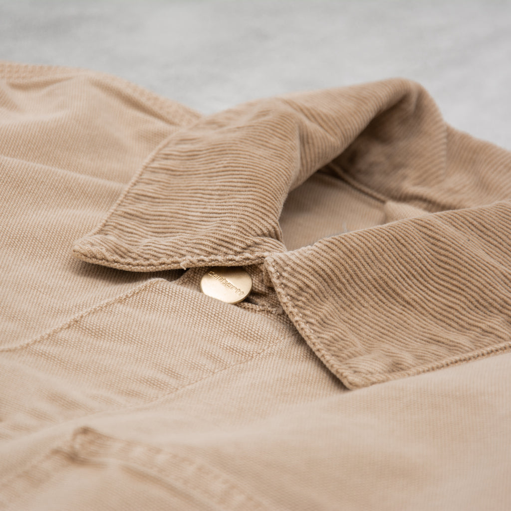  Carhartt WIP Michigan Faded Coat - Dusty H Brown2