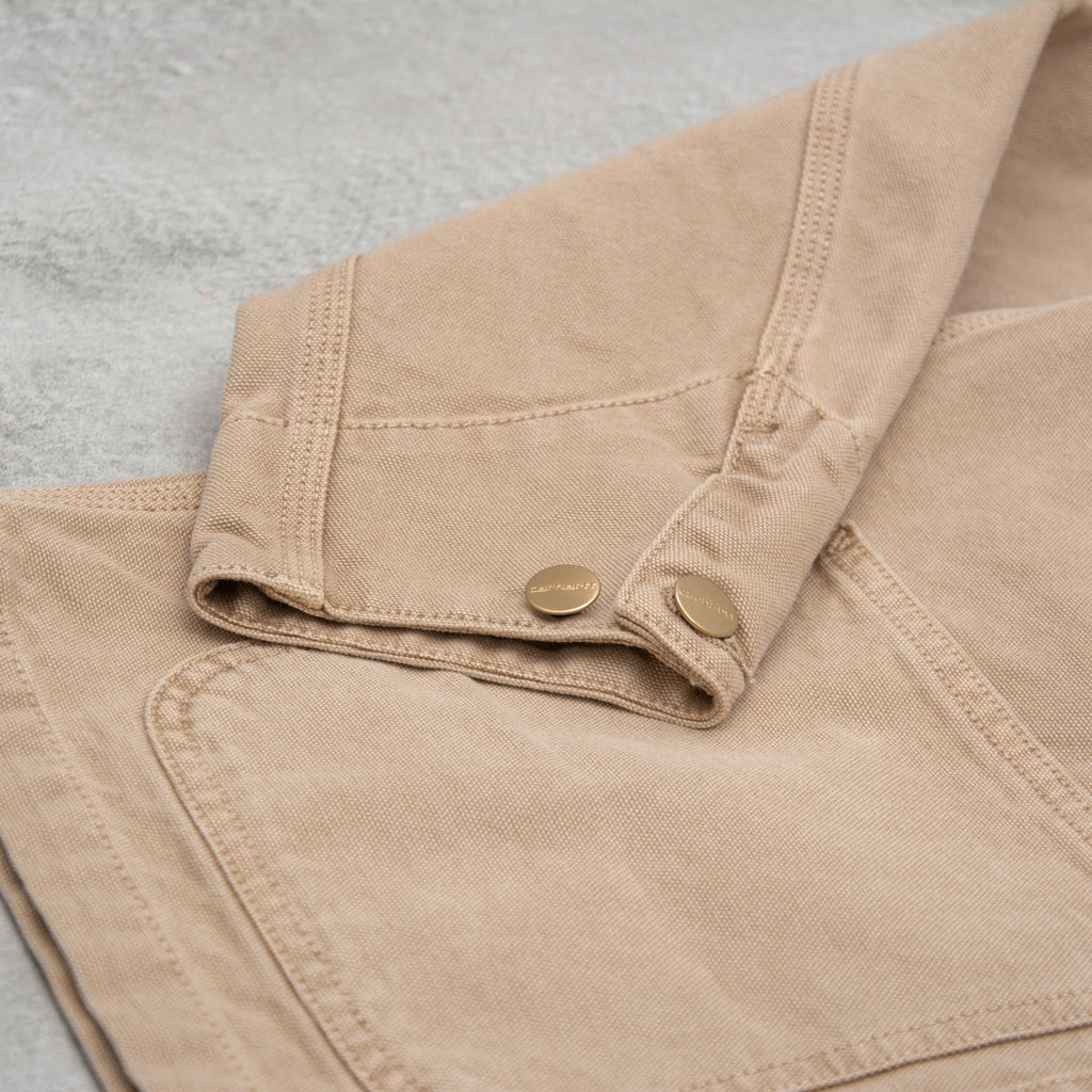 Carhartt WIP Michigan Faded Coat - Dusty H Brown 5