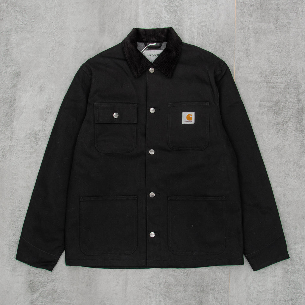 Carhartt WIP Michigan Lined Chore Coat AW - Black Rigid 1