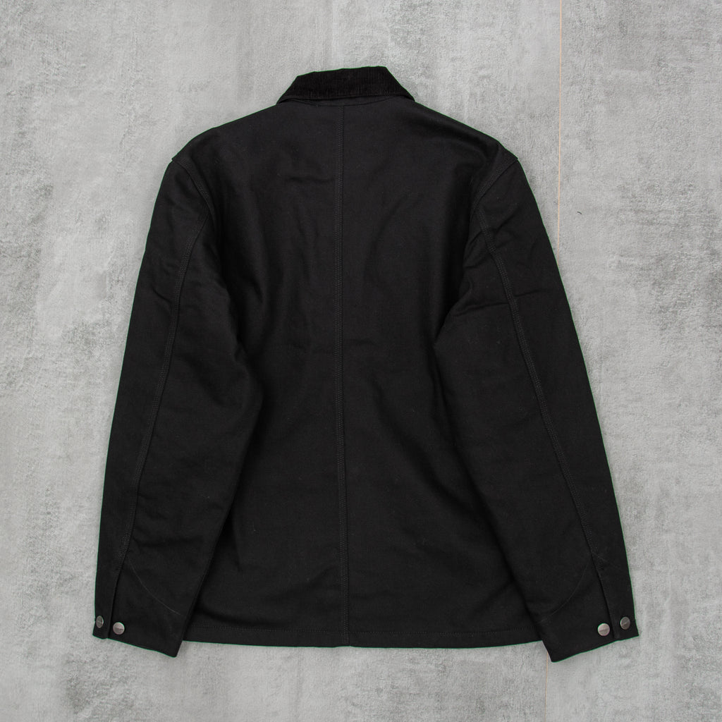 Carhartt WIP Michigan Lined Chore Coat AW - Black Rigid 3