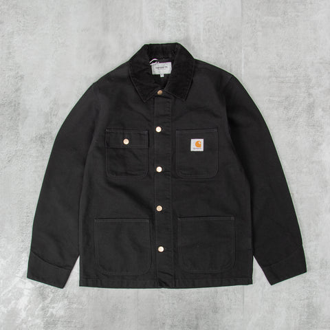 Carhartt Michigan Chore Coat 黒 MichiganRinsedChoreCoat-