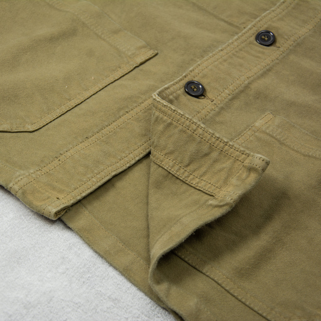 Vetra Moleskin Workwear Jacket 5C  - Olive 4