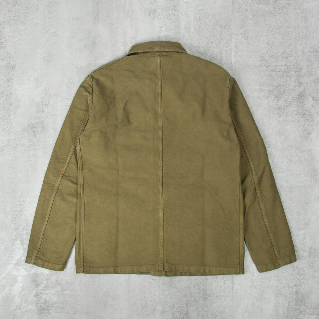 Vetra Moleskin Workwear Jacket 5C  - Olive 3