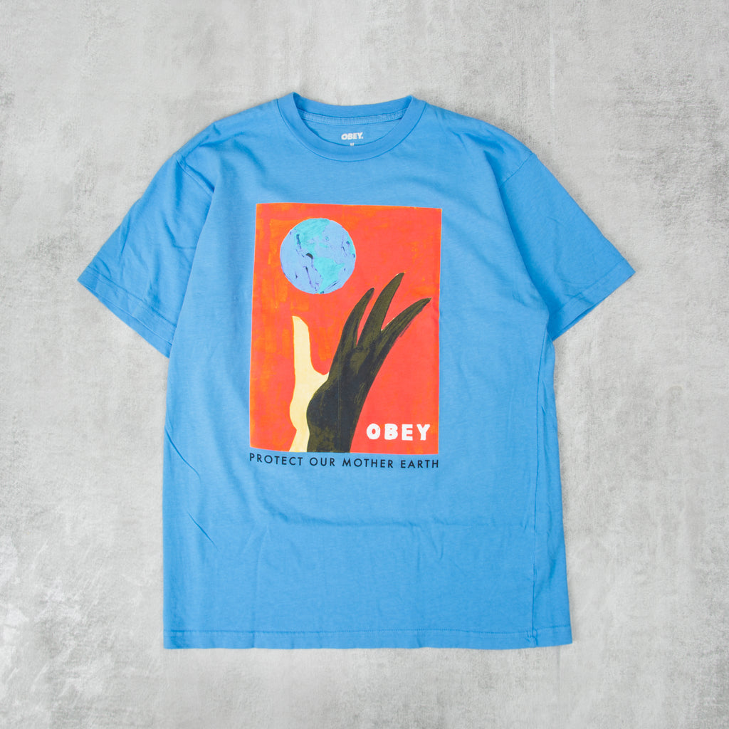 Obey Mother Earth Tee - Tranquil Blue 1
