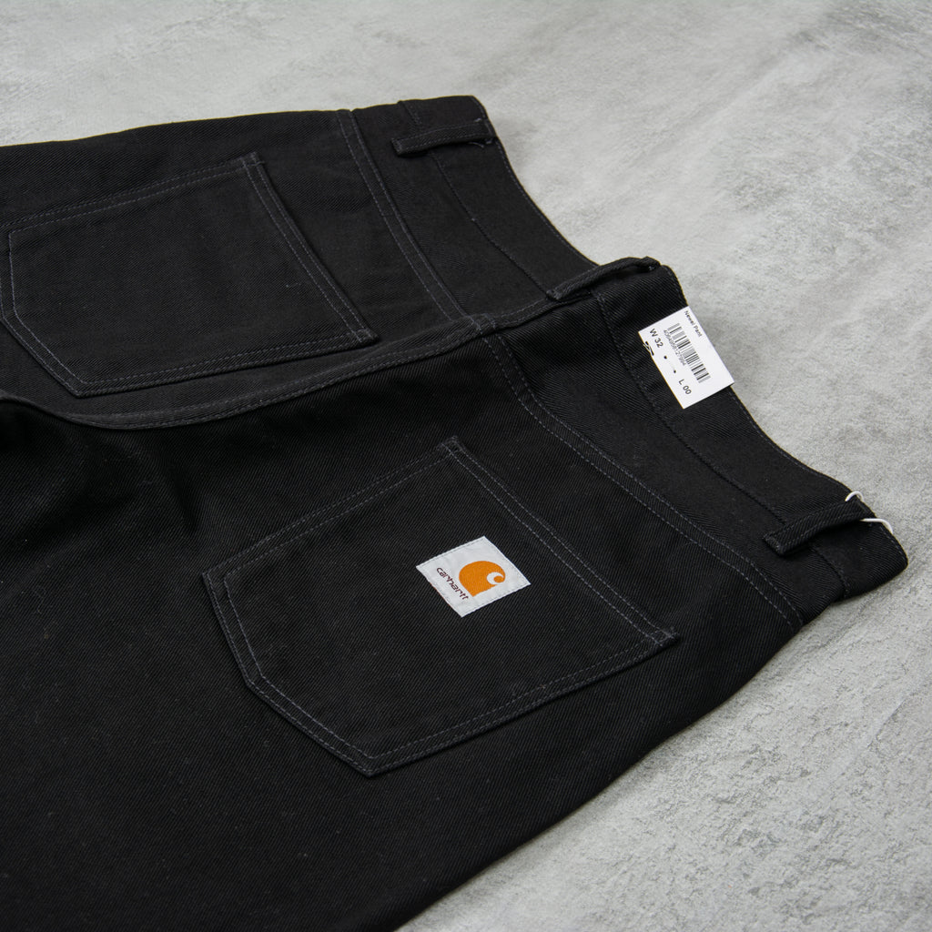 Carhartt WIP Newel Pant Jeans - Black One Wash 2