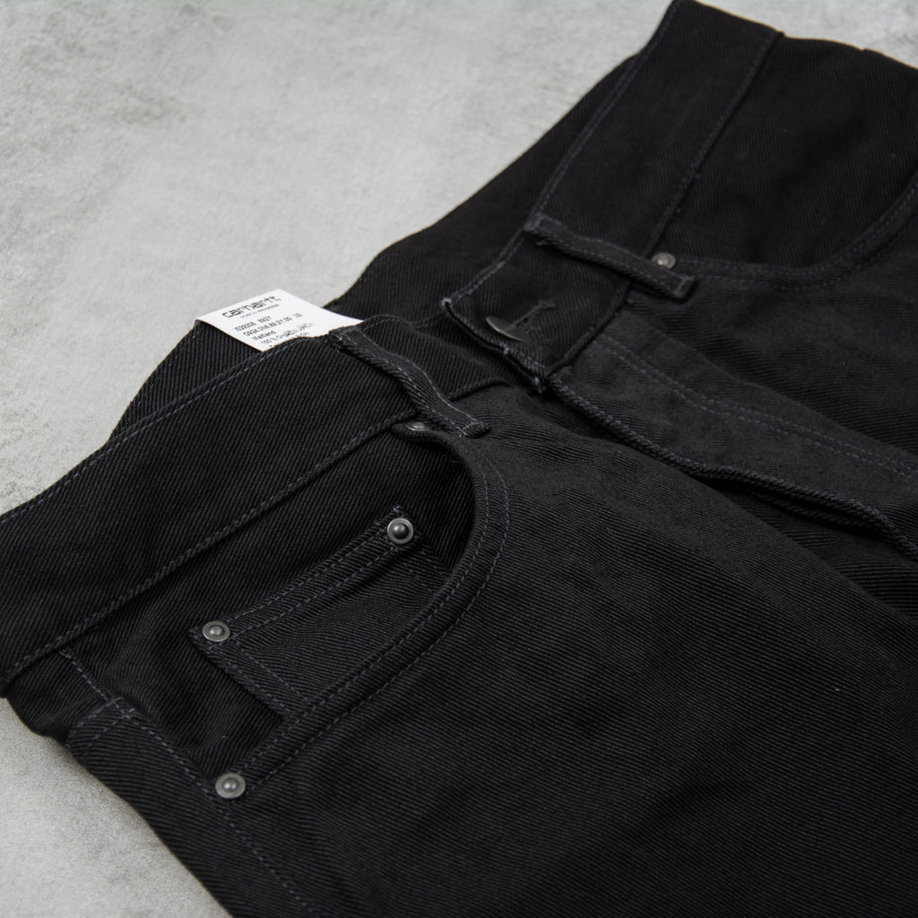 Carhartt WIP Newel Pant Jeans - Black One Wash 4