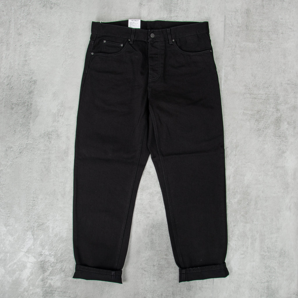 Carhartt WIP Newel Pant Jeans - Black One Wash 3