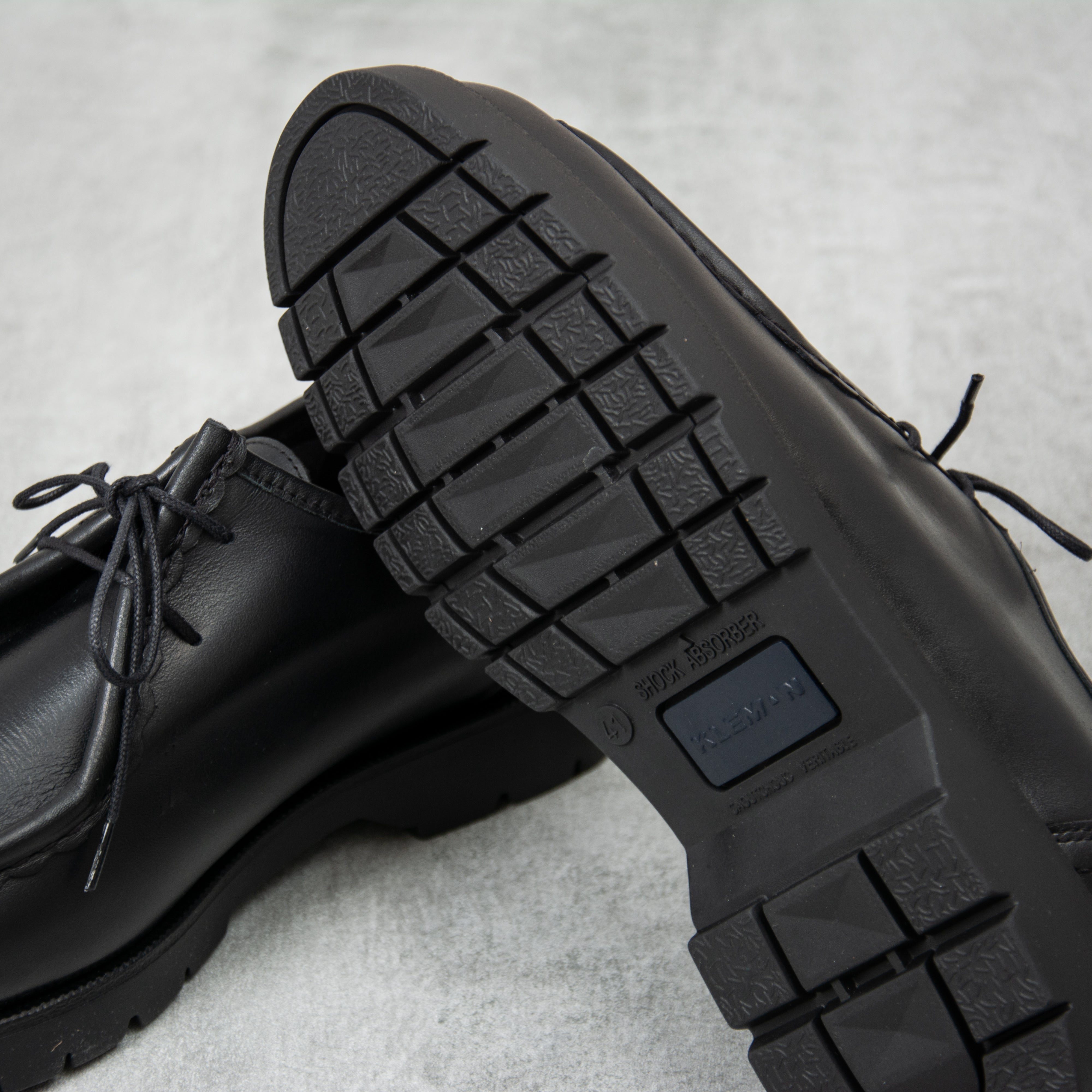 Buy the Kleman Padror Shoes - Noir @Union Clothing | Union Clothing