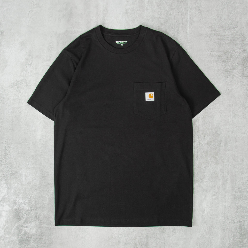 Carhartt WIP Pocket S/S Tee - Black 1