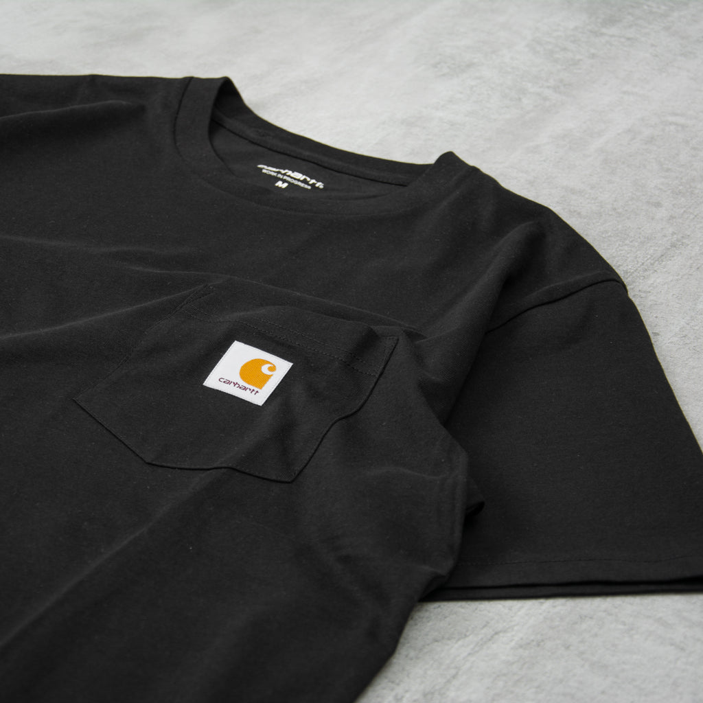 Carhartt WIP Pocket S/S Tee - Black 2