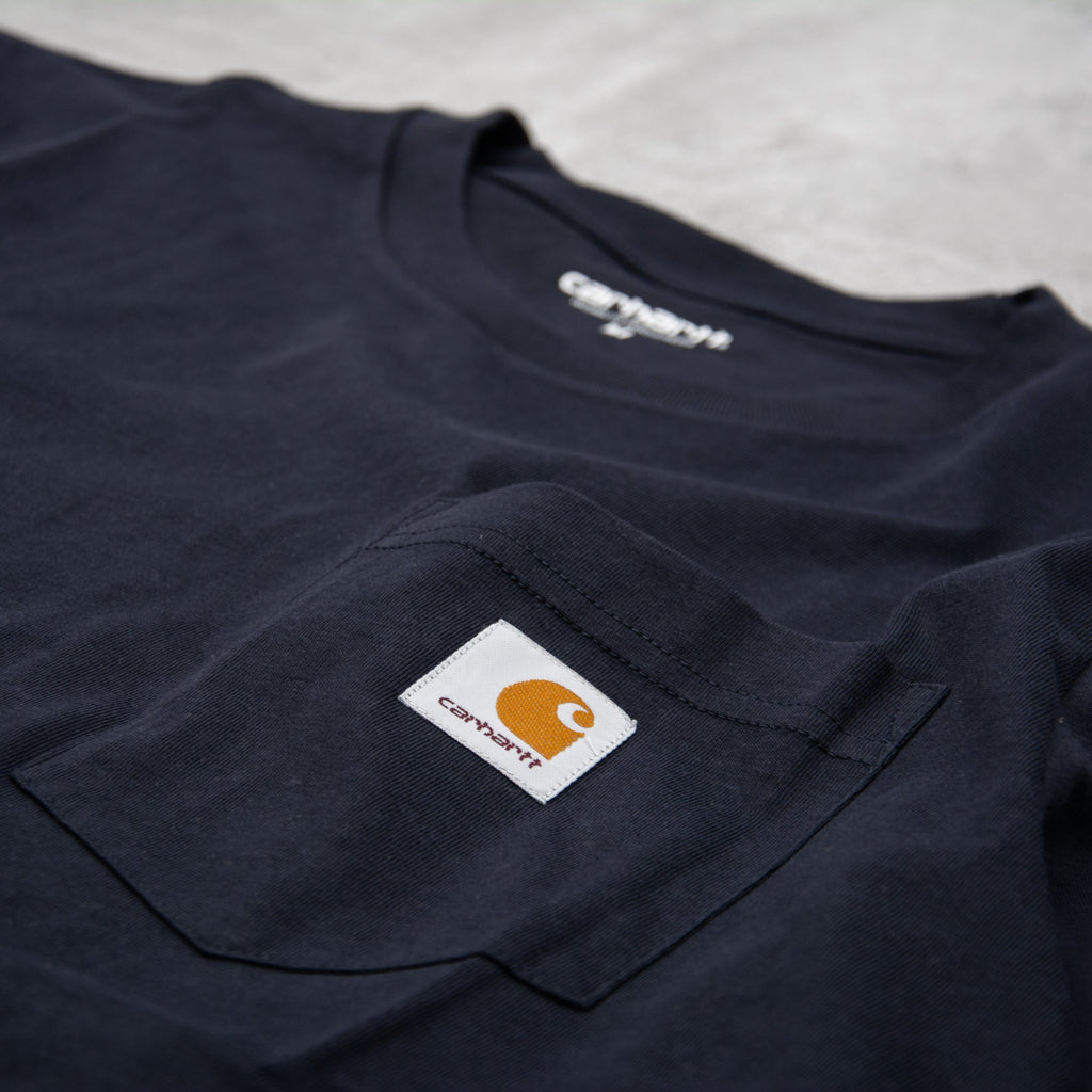 Carhartt WIP Pocket S/S Tee - Dark Navy 2