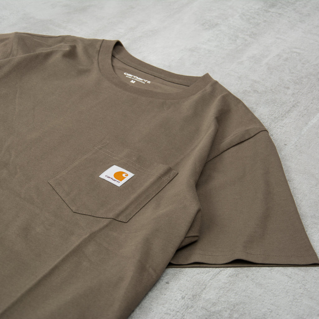 Carhartt WIP Pocket S/S Tee - Seaweed 2