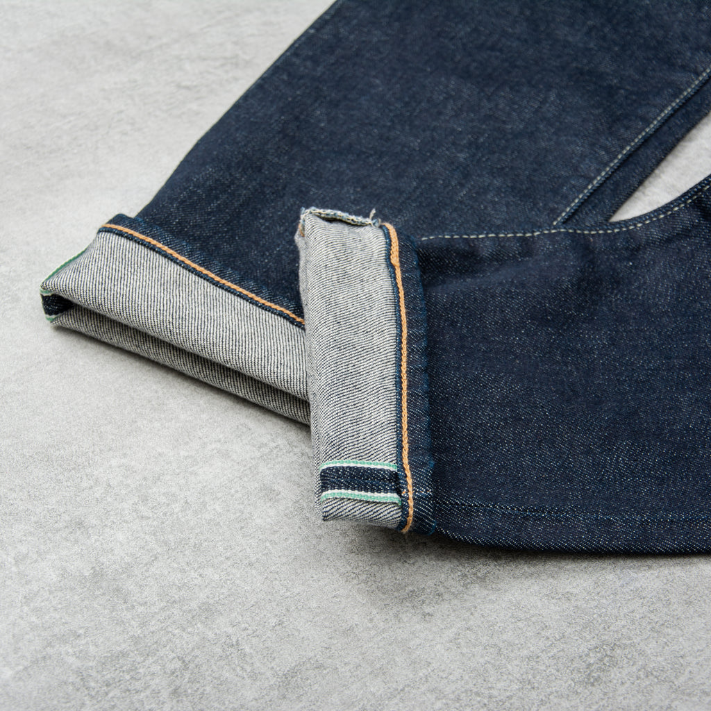Edwin Regular Tapered Jeans Kaihara Stretch - Green X White Selvage 2