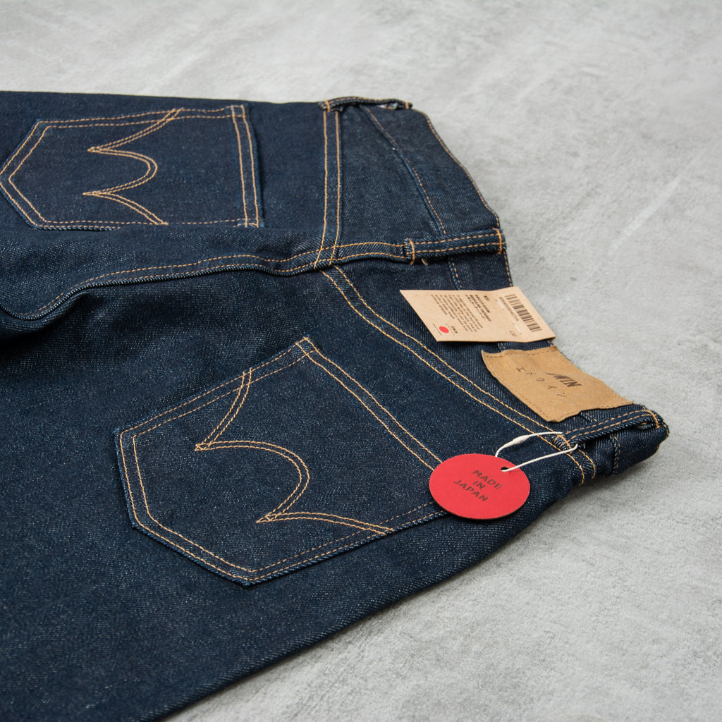 Edwin Regular Tapered Jeans Kaihara Stretch - Green X White Selvage 5