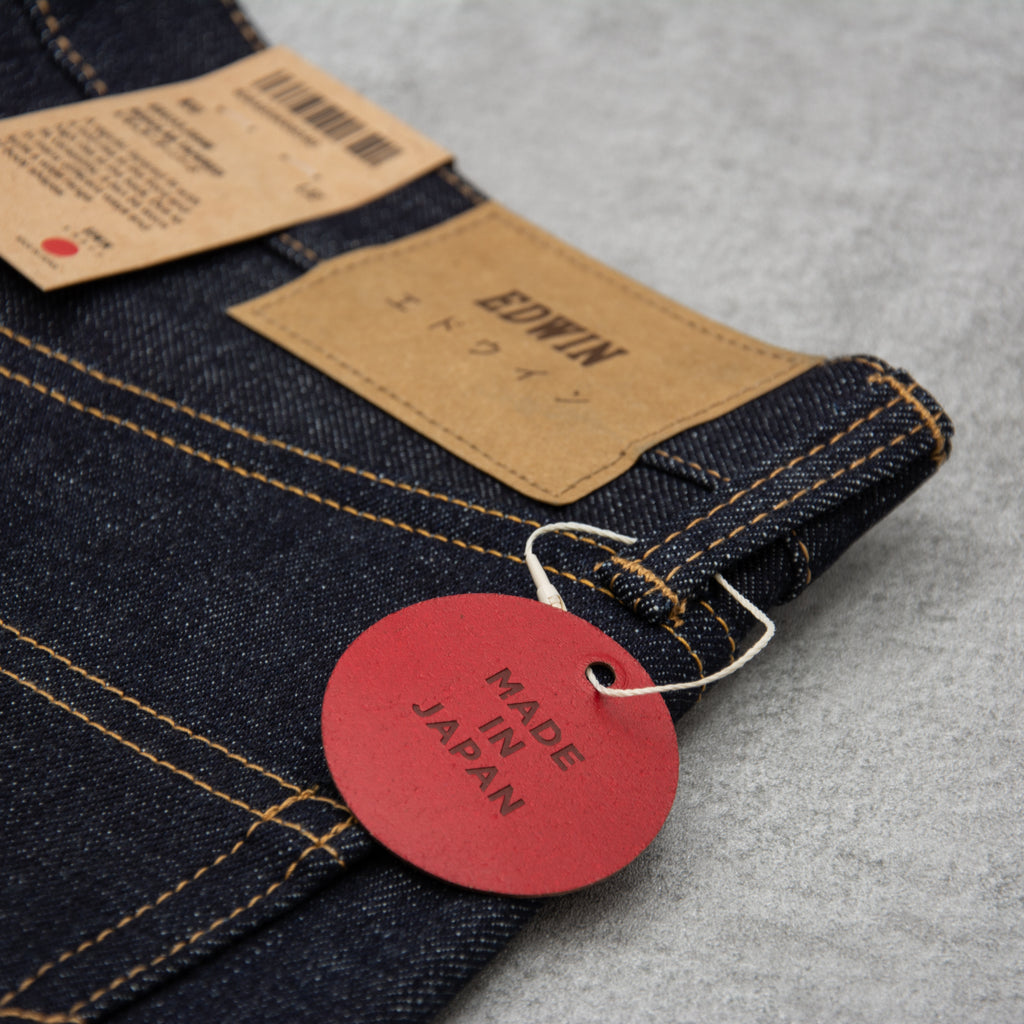 Edwin Regular Tapered Jeans Kurabo - Recycled Red Selvage 6