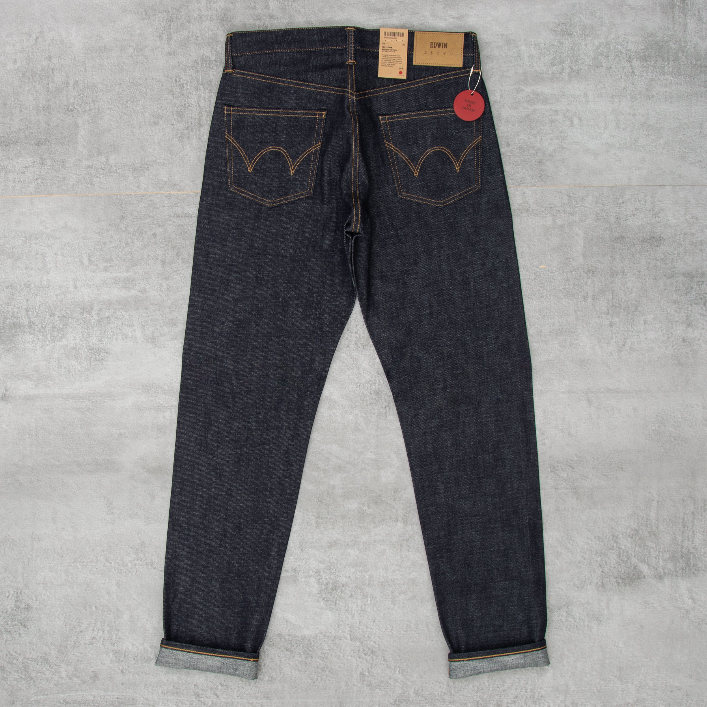 Buy the Edwin Regular Tapered Jeans -Dark Pure Indigo @Union