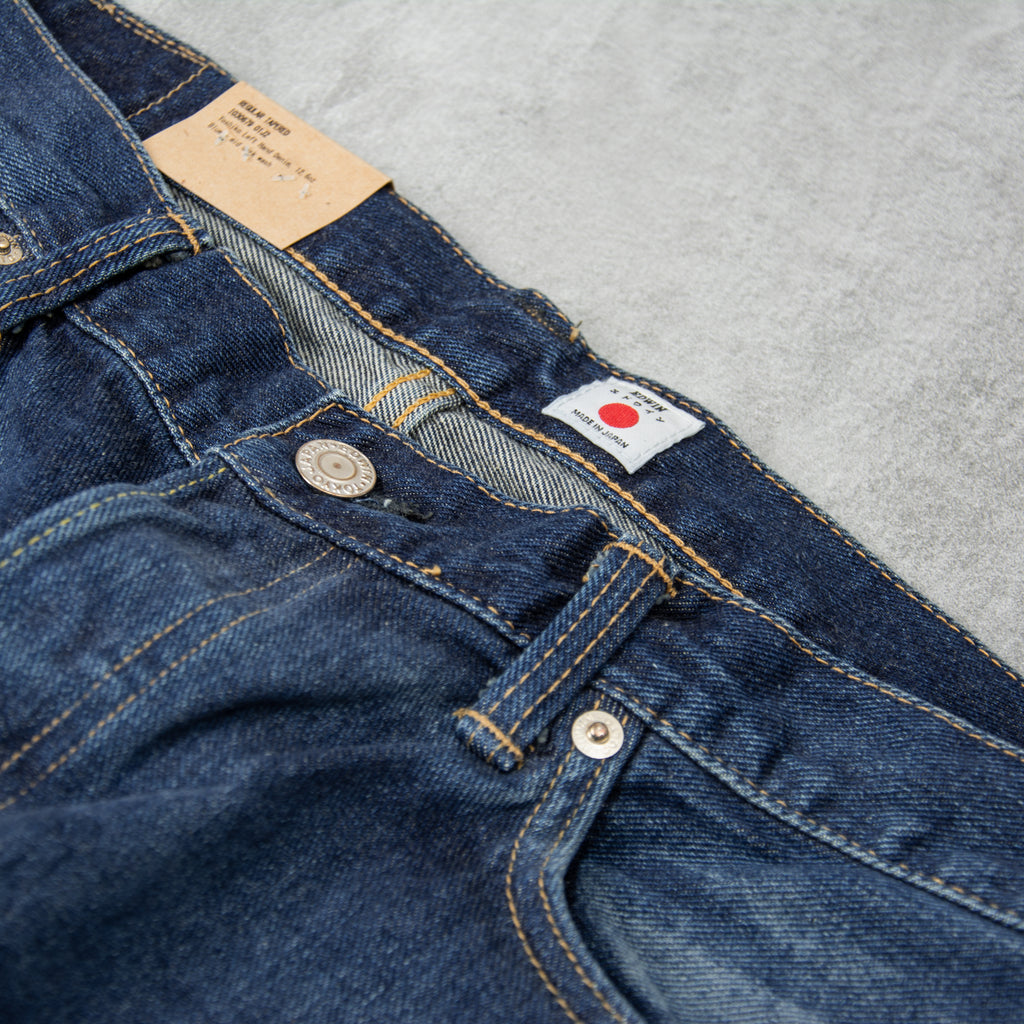 Edwin Regular Tapered Jeans Yoshiko Left Hand - Blue Mid Dark Wash 4