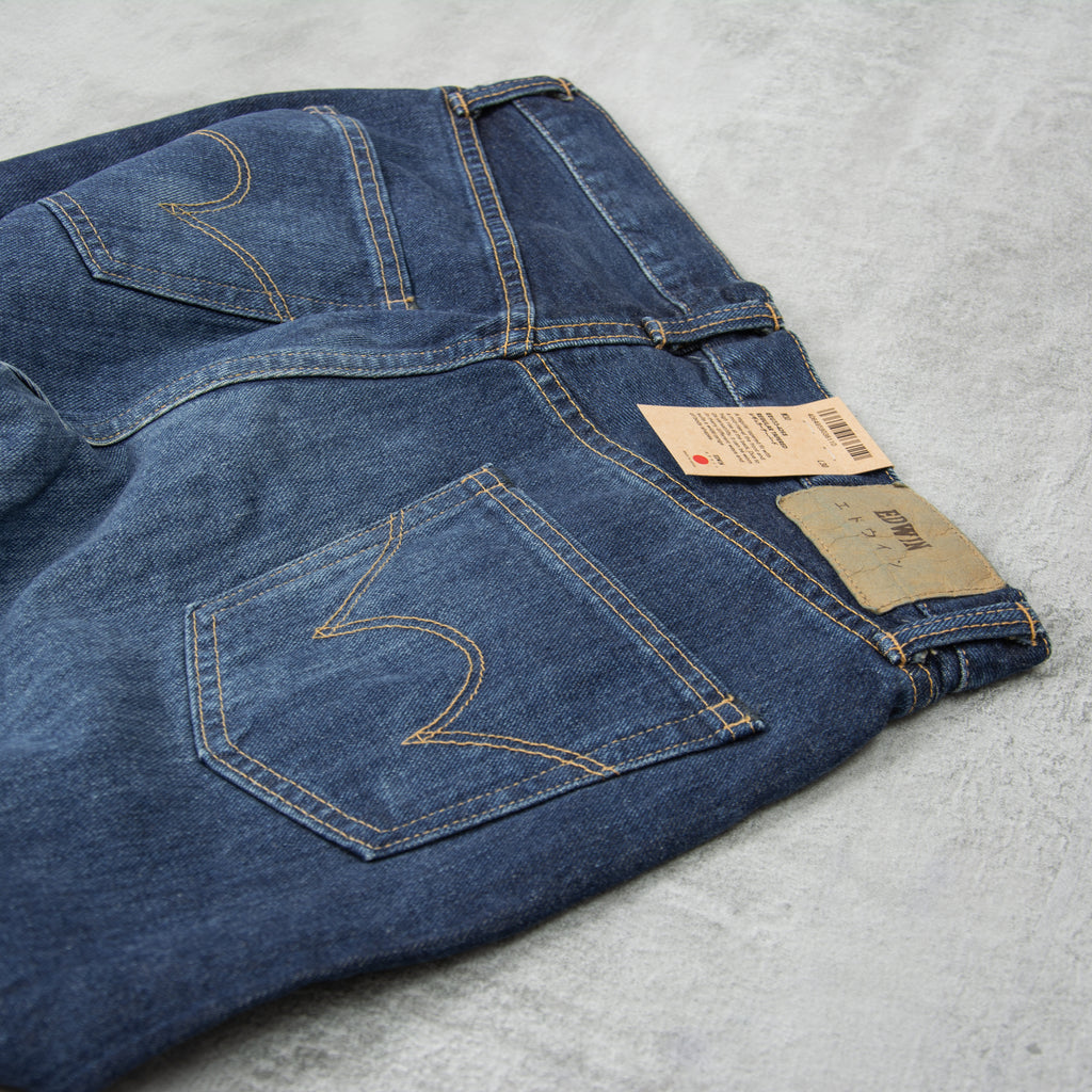 Edwin Regular Tapered Jeans Yoshiko Left Hand - Blue Mid Dark Wash 5