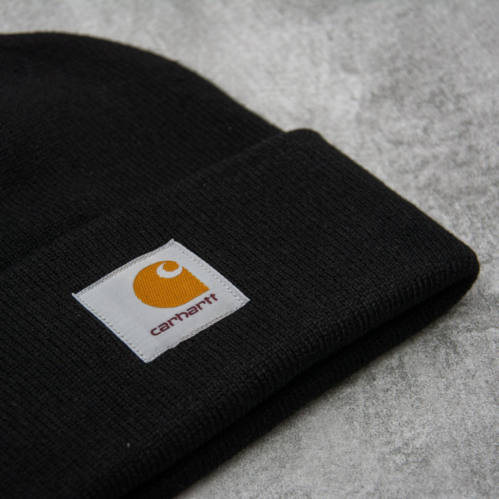 Carhartt WIP Short Watch Hat - Black 2