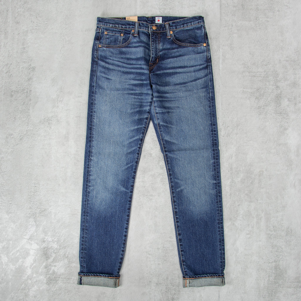 Edwin Slim Tapered Jeans Kaihara Stretch - Pure Indigo Dark Used 1