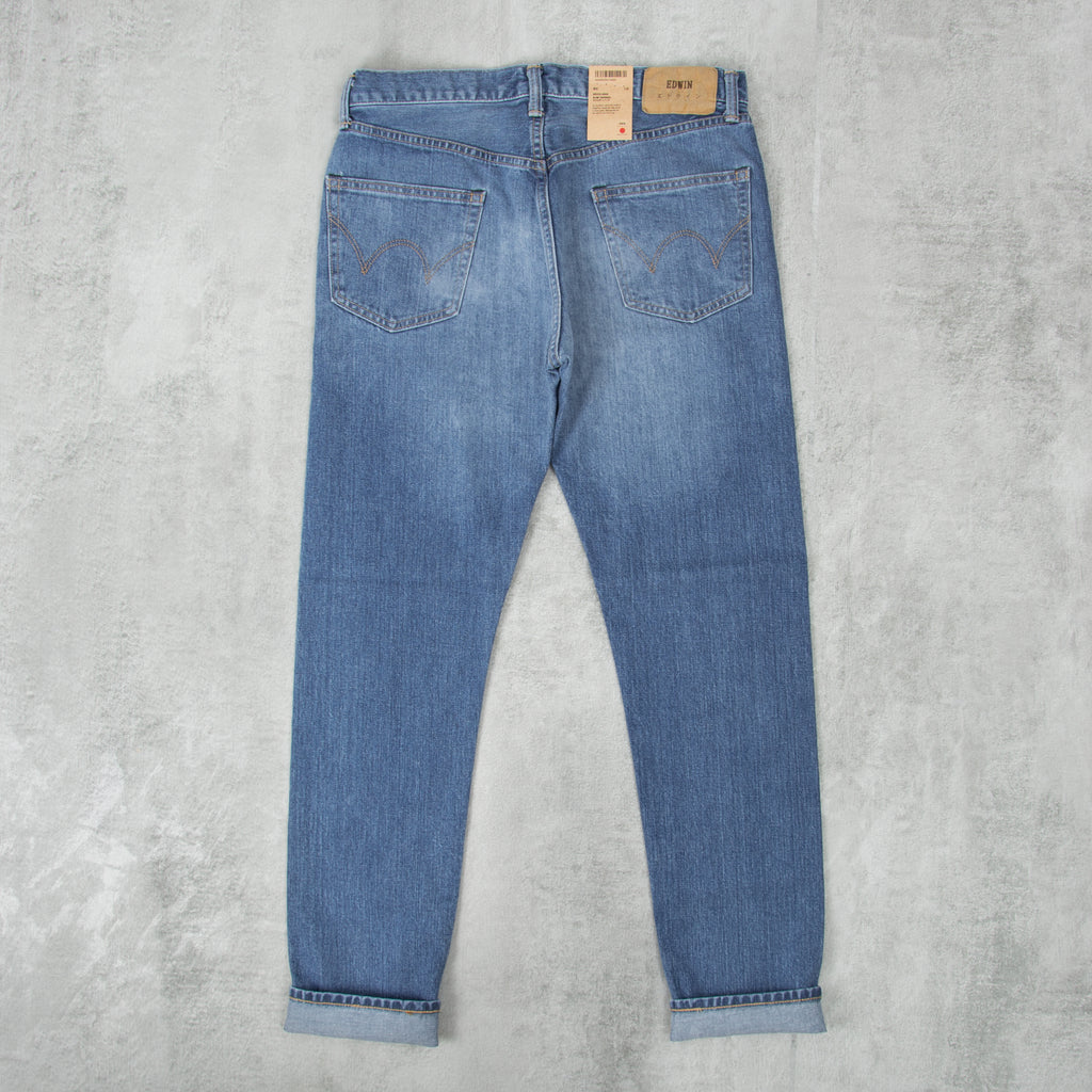 Edwin Slim Tapered Jeans Yoshiko Left Hand - Blue Light Used 1