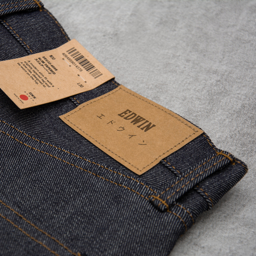 Edwin Slim Tapered Jeans Yoshiko Left Hand - Blue Unwashed 6