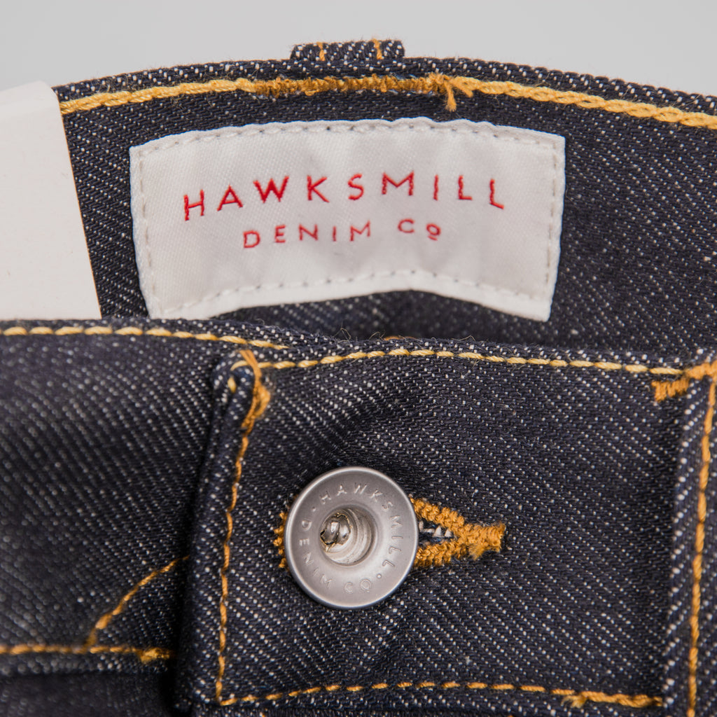 Hawksmill Denim Co Slim Tapered Japanese Selvedge Jean - Dry 7