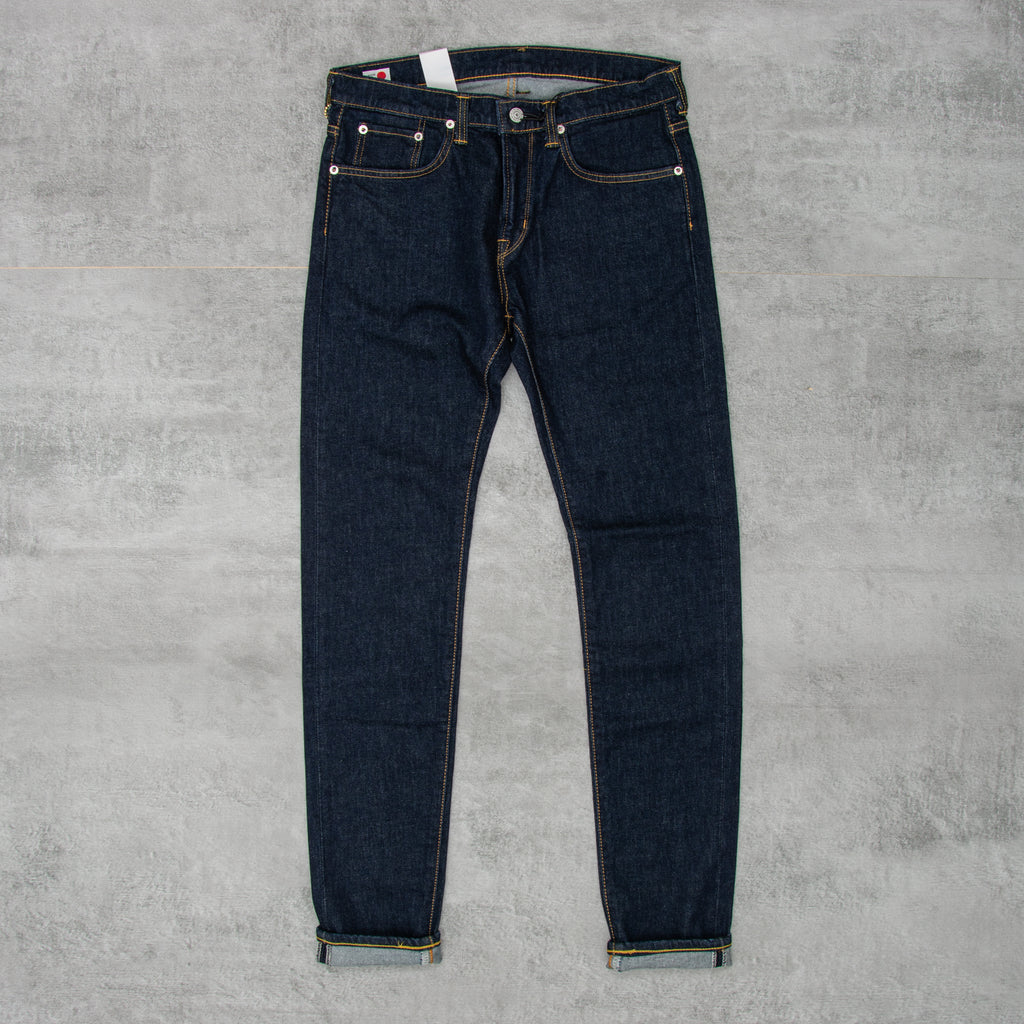 Edwin Slim Tapered Kaihara Organic Jean - Blue Rinsed 3